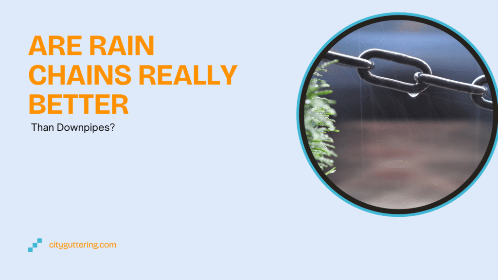 Rain Chain vs Downspout