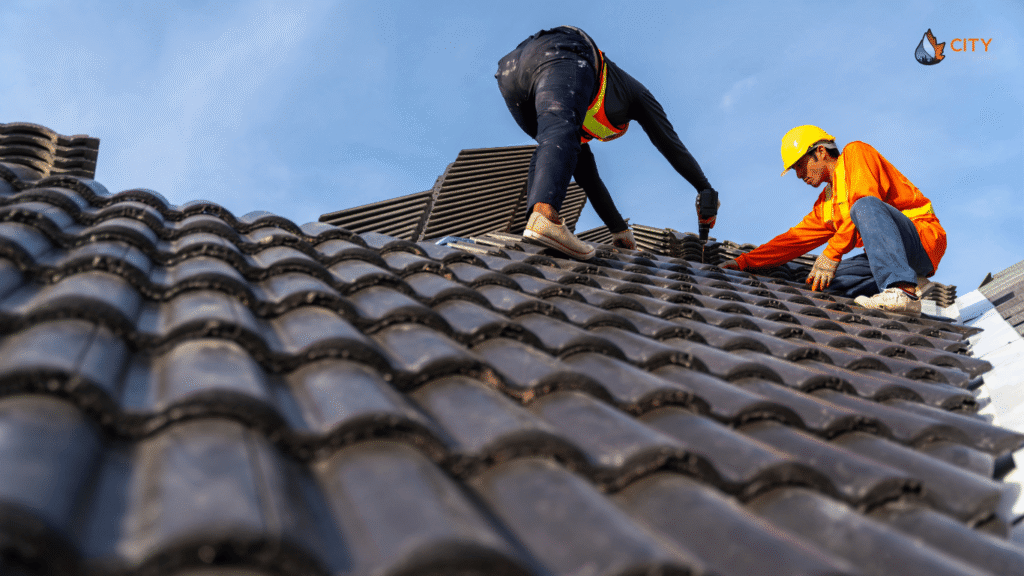 Install Roof Tiles​
