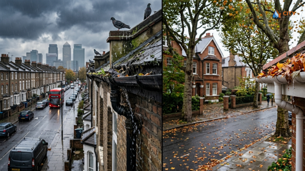 East Vs West London Gutter Maintenance
