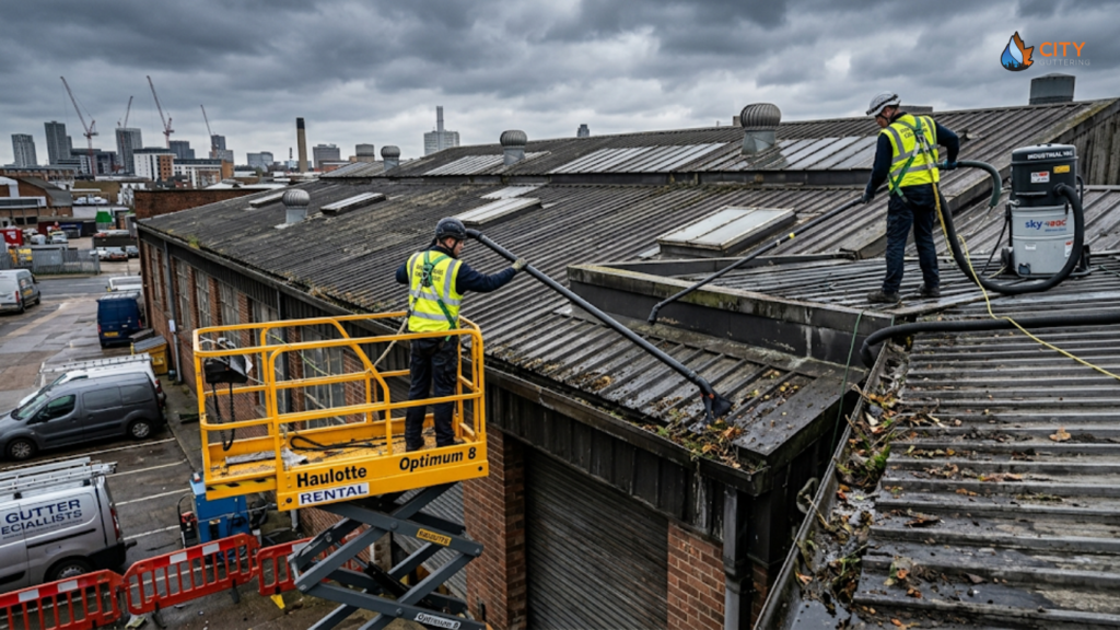 Commercial Gutter Cleaning
